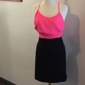 Banana Republic Navy Pinstriped Pencil Skirt